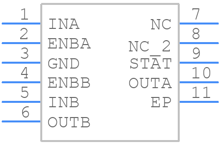 LTC4413EDDPBF - Analog Devices - PCB symbol