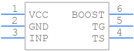 LTC4440ES6TRMPBF - Analog Devices - PCB symbol