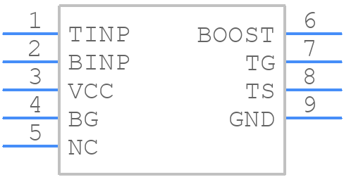 LTC4444MPMS8EPBF - Analog Devices - PCB symbol