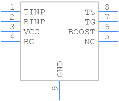 LTC4444MPMS8ETRPBF - Analog Devices - PCB symbol