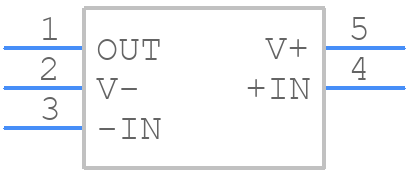 LTC6101HVACS5TRMPBF - Analog Devices - PCB symbol