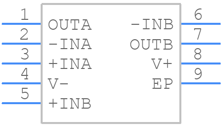 LTC6256IKCTRMPBF-ES - Analog Devices - PCB symbol