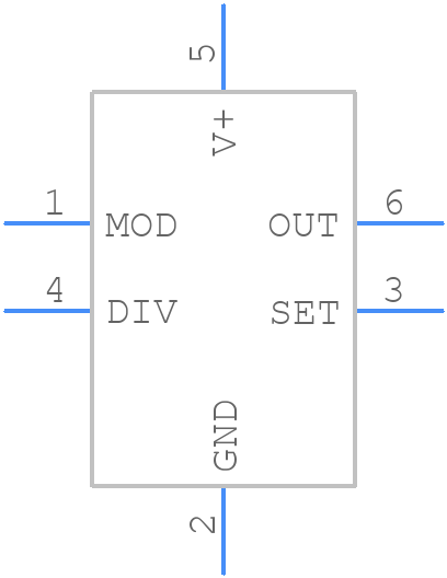 LTC6992CS6-3TRMPBF - Analog Devices - PCB symbol