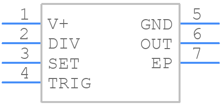 LTC6993CDCB-3TRMPBF - Analog Devices - PCB symbol