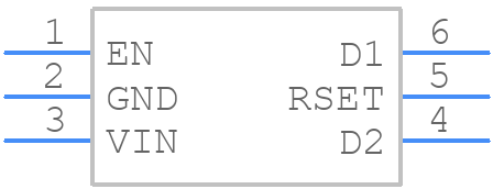MIC2860-2PYD6TR - Microchip - PCB symbol