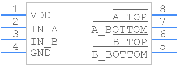 TC4405EOA - Microchip - PCB symbol