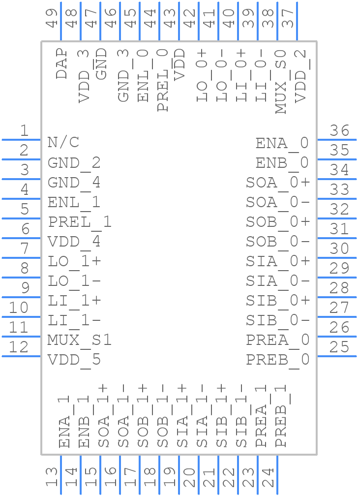 DS15MB200TSQ - Texas Instruments - PCB symbol