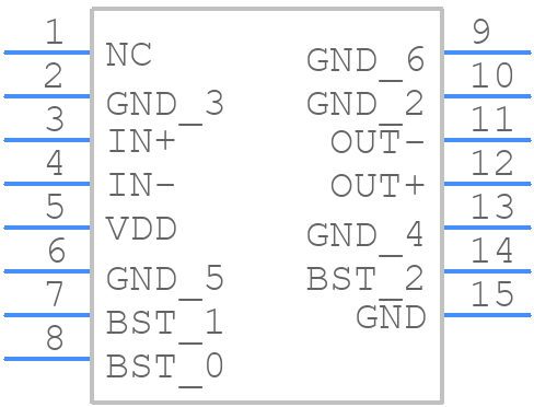 DS32EV100SD - Texas Instruments - PCB symbol