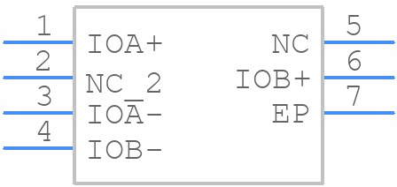 DS38EP100SD - Texas Instruments - PCB symbol