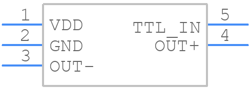 DS90LV011AQMF - Texas Instruments - PCB symbol