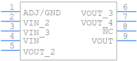 LM1117LD-1.8 - Texas Instruments - PCB symbol