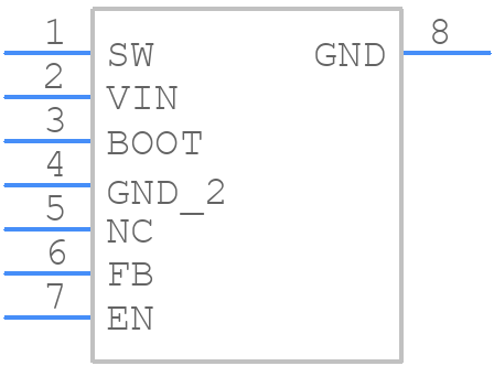 LM22678TJ-ADJ - Texas Instruments - PCB symbol