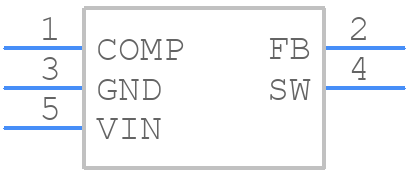 LM2587T-12 - Texas Instruments - PCB symbol