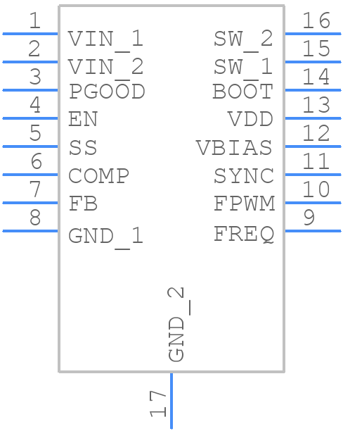 LM26001MXA - Texas Instruments - PCB symbol