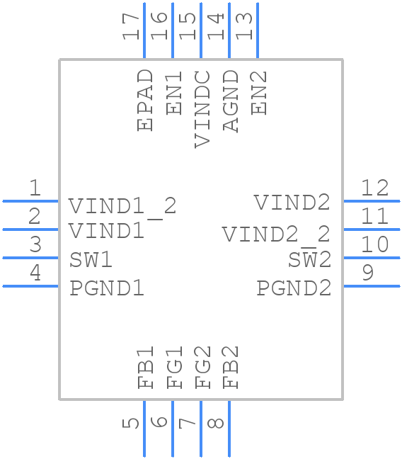 LM26420XSQ - Texas Instruments - PCB symbol