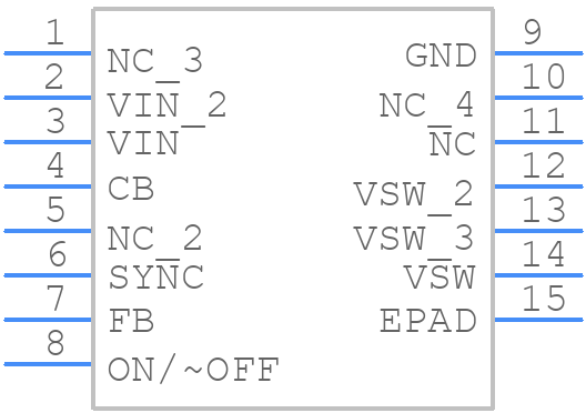 LM2670SD-ADJ - Texas Instruments - PCB symbol