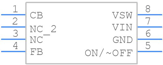 LM2674N-ADJ - Texas Instruments - PCB symbol