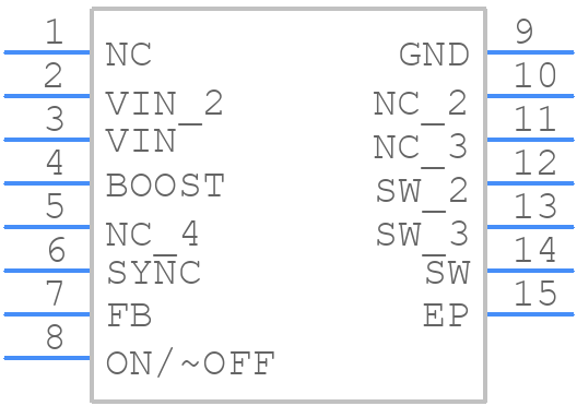 LM2677SD-3.3 - Texas Instruments - PCB symbol