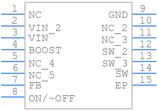 LM2678SD-5.0 - Texas Instruments - PCB symbol