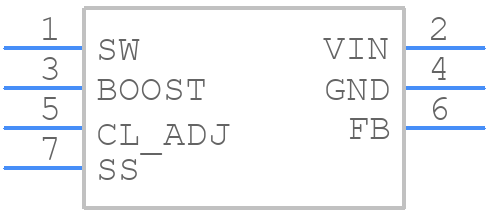 LM2679T-ADJ - Texas Instruments - PCB symbol