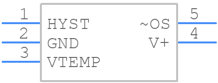 LM26CIM5-TPA - Texas Instruments - PCB symbol