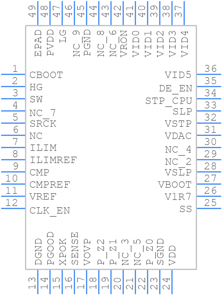 LM27213SQ - Texas Instruments - PCB symbol