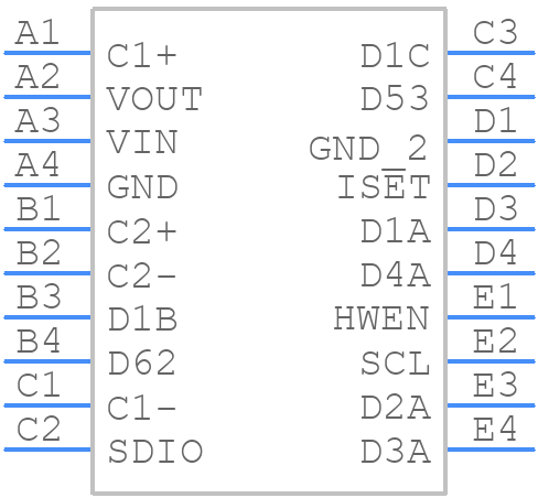 LM2756TM - Texas Instruments - PCB symbol