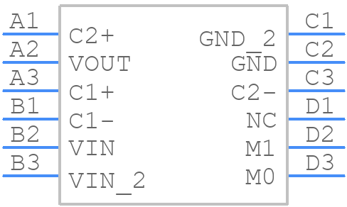 LM2757TM - Texas Instruments - PCB symbol
