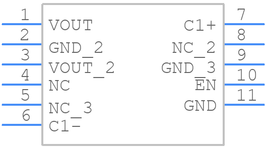LM2771SD - Texas Instruments - PCB symbol