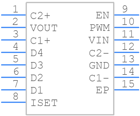 LM27951SD - Texas Instruments - PCB symbol