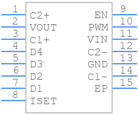 LM27952SD - Texas Instruments - PCB symbol