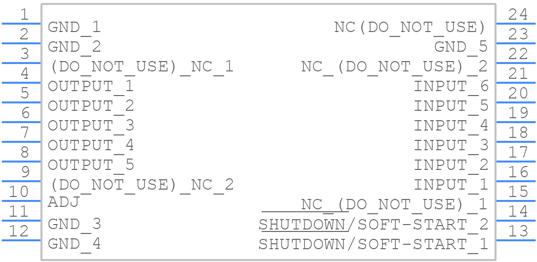 LM2825N-5.0 - Texas Instruments - PCB symbol