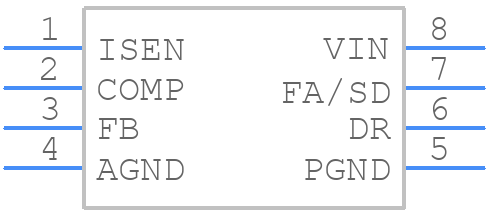 LM3478QMM - Texas Instruments - PCB symbol