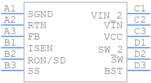 LM34917ATL - Texas Instruments - PCB symbol
