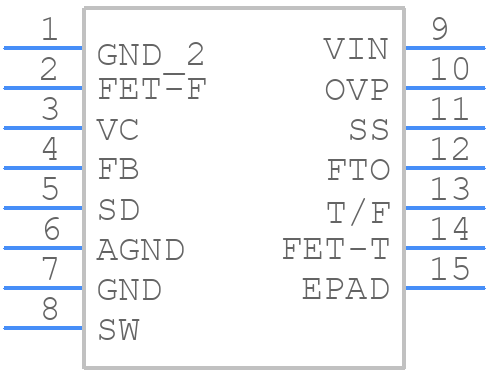 LM3551SD - Texas Instruments - PCB symbol