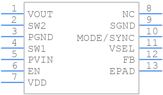 LM3668SD-2833 - Texas Instruments - PCB symbol