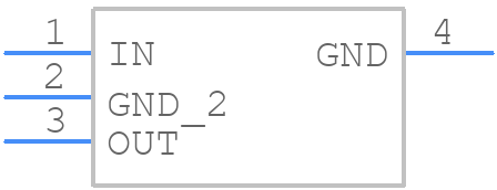 LM3940IS-3.3 - Texas Instruments - PCB symbol