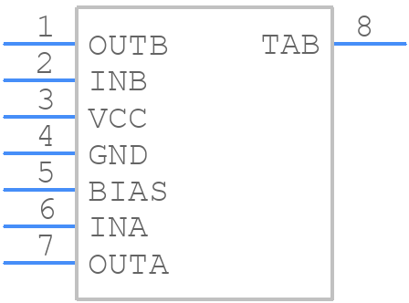 LM4752TS - Texas Instruments - PCB symbol