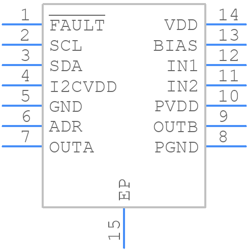 LM48100QMH - Texas Instruments - PCB symbol
