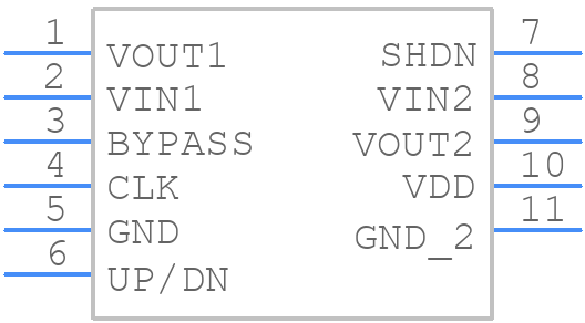 LM4811LD - Texas Instruments - PCB symbol