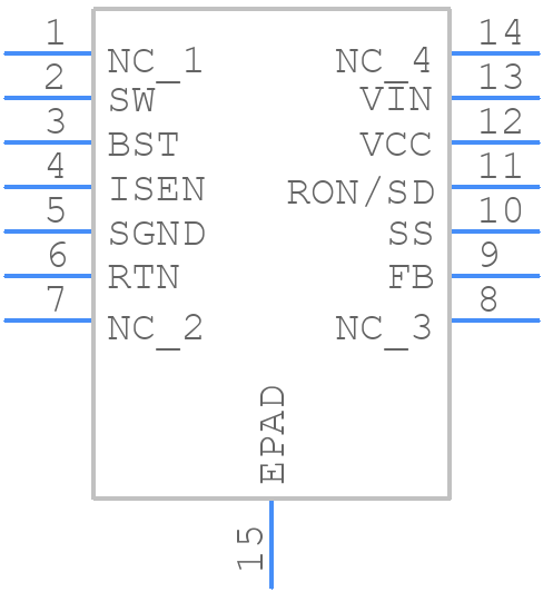 LM5010AQ1MH - Texas Instruments - PCB symbol