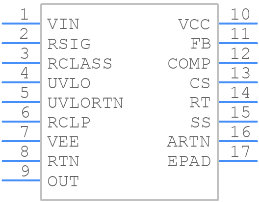 LM5070SD-80 - Texas Instruments - PCB symbol