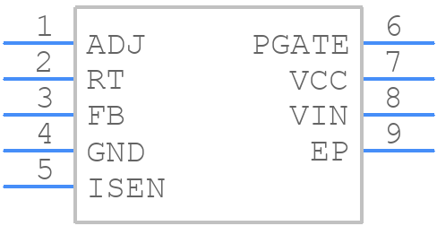 LM5085SD - Texas Instruments - PCB symbol