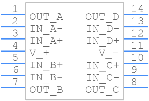 LM6584MT - Texas Instruments - PCB symbol