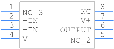 LME49713MA - Texas Instruments - PCB symbol