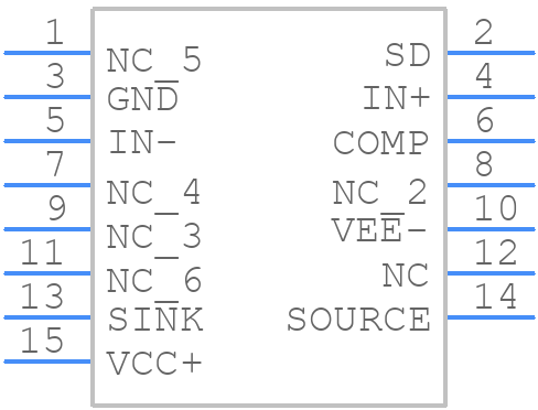 LME49811TB - Texas Instruments - PCB symbol