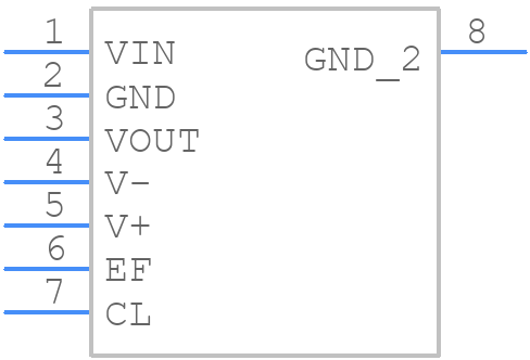LMH6321TS - Texas Instruments - PCB symbol