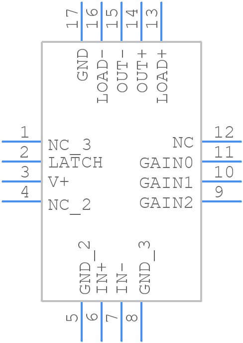 LMH6514SQE - Texas Instruments - PCB symbol