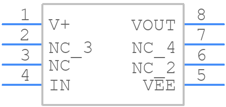 LMH6559MA - Texas Instruments - PCB symbol