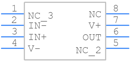 LMP7707MA - Texas Instruments - PCB symbol